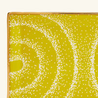 jonathan adler vapor trinket tray rectangular yellow