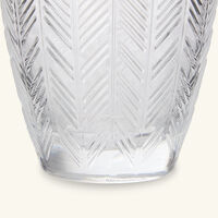 missoni home zig zag wine glass clear