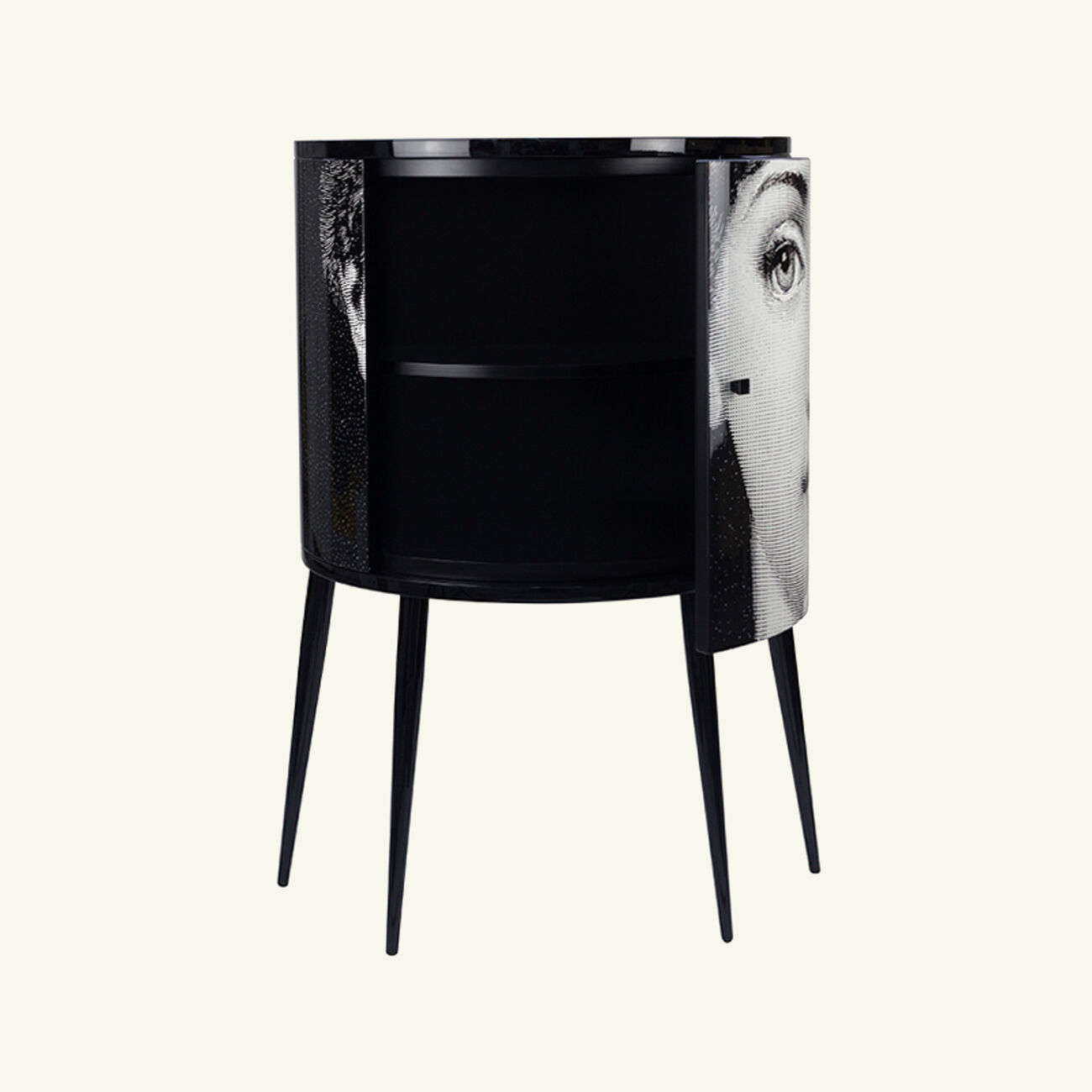 Silenzio Consolle Grey fornasetti silenzio consolle grey