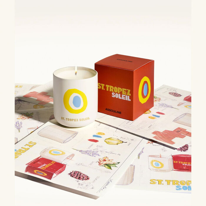 assouline st tropez candle