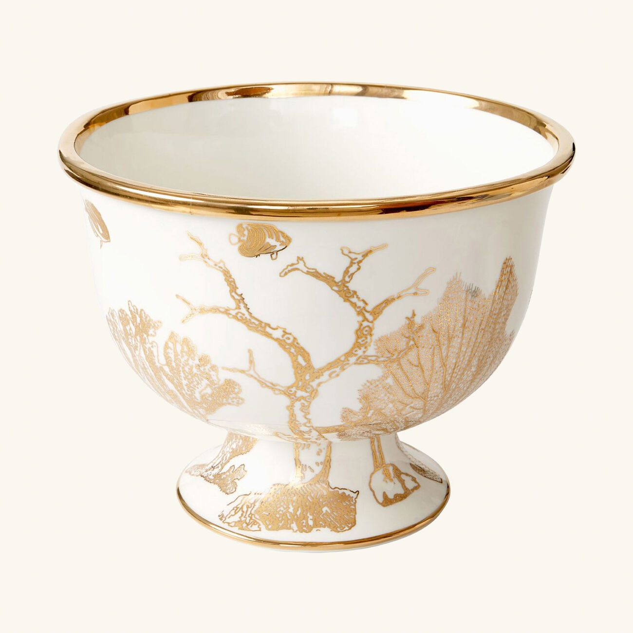 jonathan adler botanist coral centerpiece white