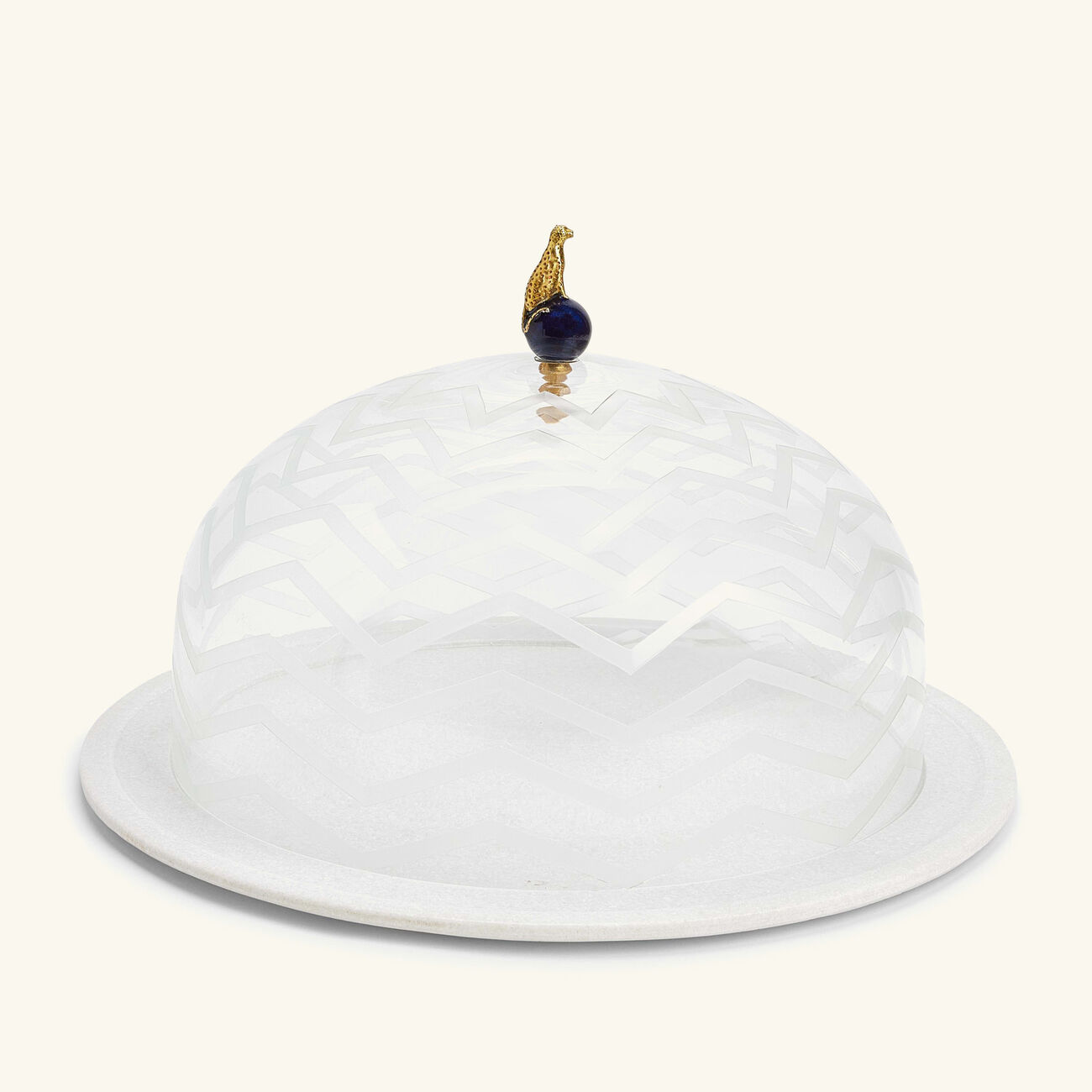Ares Cloche Cake Plate Round White 31cm ira udaipur ares cloche cake plate round white 31cm
