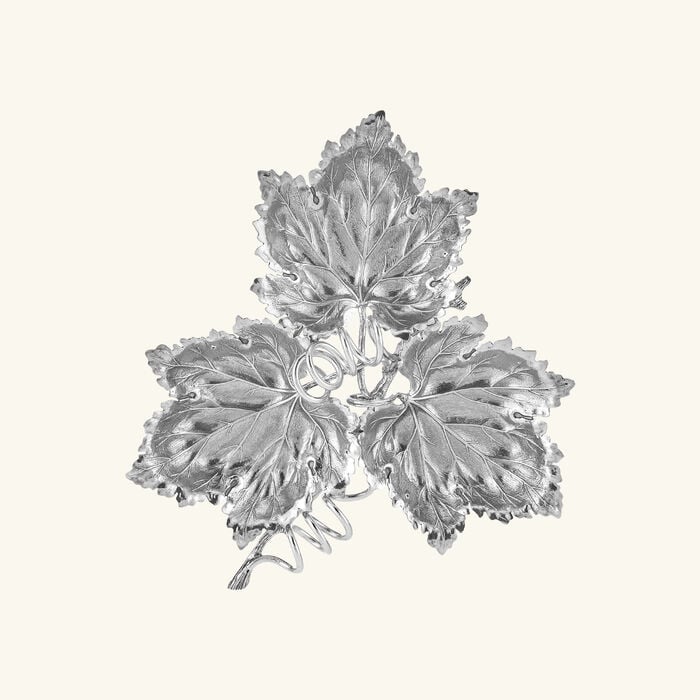 buccellati 3 vine leaves centerpiece small