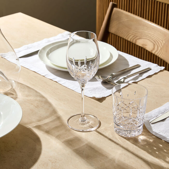 Lismore Essence Wine Glass Clear Set Of 2 waterford lismore essence wine glass clear set of 2