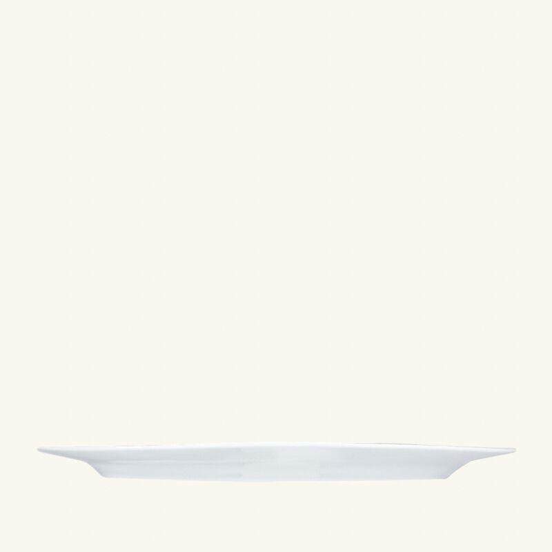 bernardaud ecume serving platter oval white 23cm