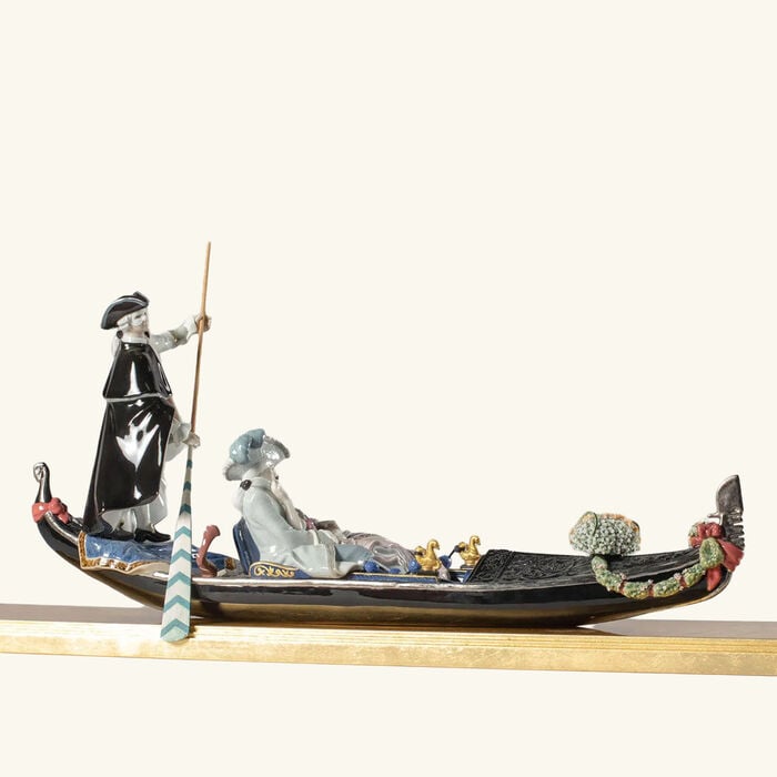 Gondola In Venice Sculpture - Limited Edition lladro gondola in venice sculpture limited edition