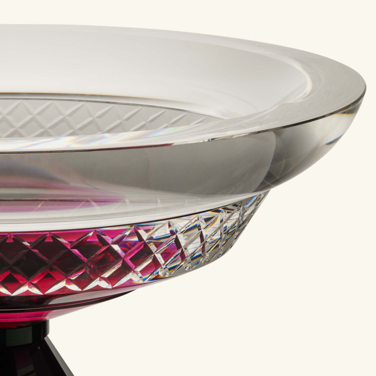 ريفليكشنز كوبنهاغن طبق الديكور بوكيه باللون البرغندي