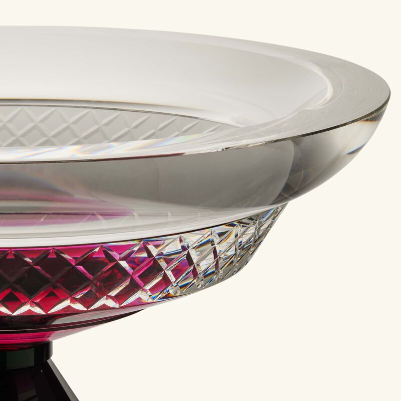 ريفليكشنز كوبنهاغن طبق الديكور بوكيه باللون البرغندي