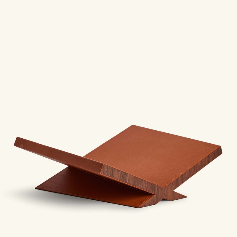 assouline culture classic bookstand camel