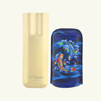 اس تي دوبون علبة السيجار جولدن كوي فيش دوبل زرقاء