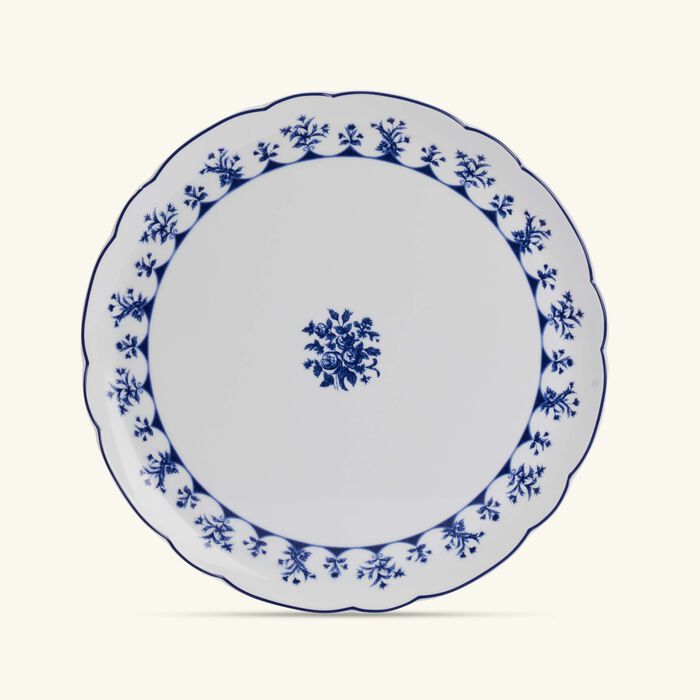 bernardaud chateaubriand couleur pie dish round blue 32cm