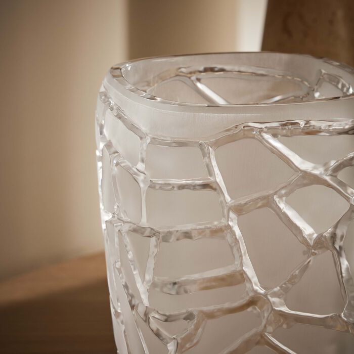 لاليك مزهرية تيرامينيرال ماجنيتود الدائرية الصغيرة الشفافة