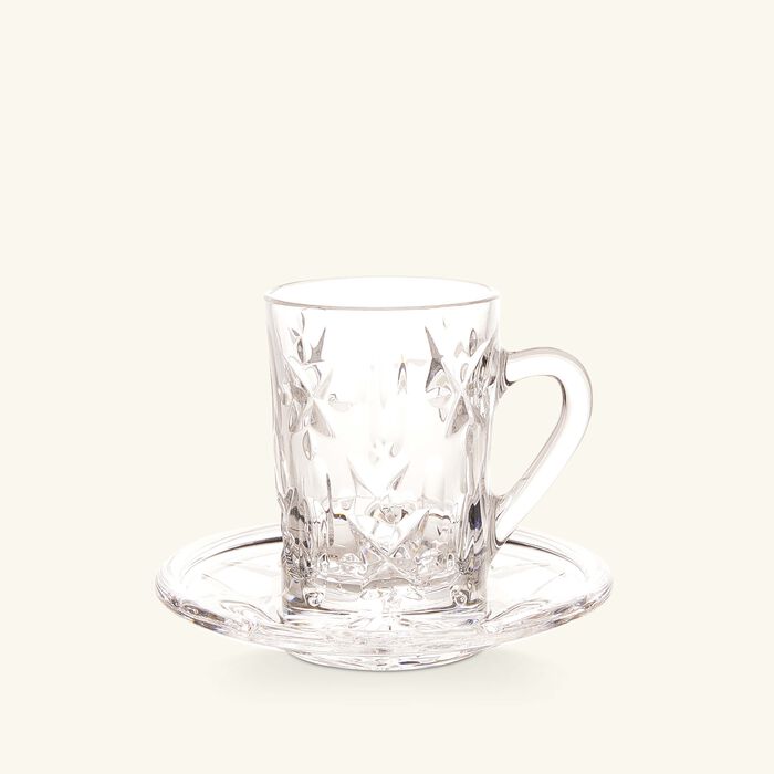 ماريو تشيوني طقم تازينا المؤلف من 6 فناجين للشاي مع صحونها