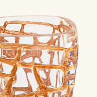 lalique magnitude vase large gold