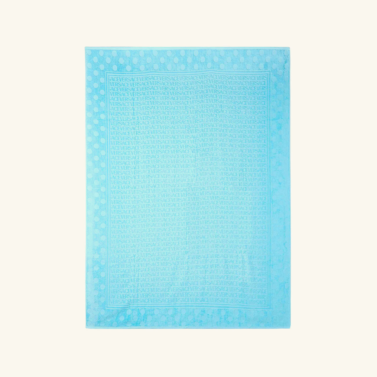 La Vacanza Bath Towel Blue versace la vacanza bath towel blue