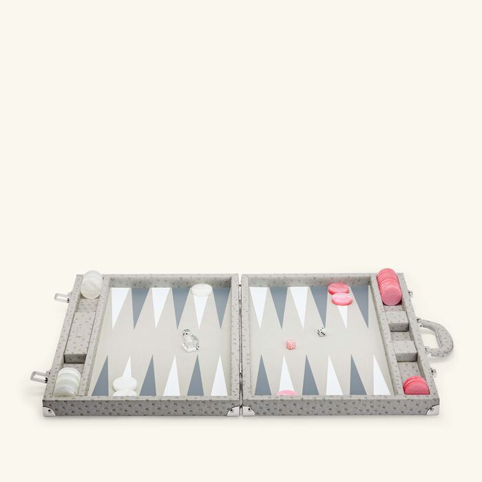 vido large ostrich backgammon