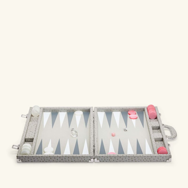 vido large ostrich backgammon