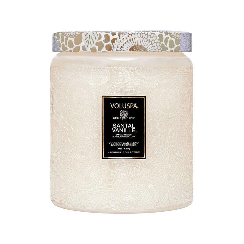 Santal Vanille Luxe Candle, large