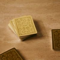 christofle duel des thes 54 cards set of 2