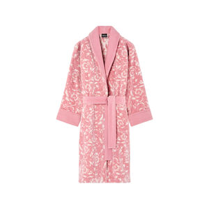 Barocco Bath Robe - Pink, medium