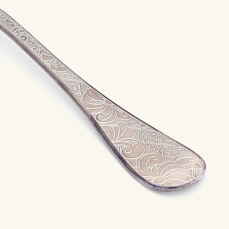 christofle jardin d eden gravy ladle silver plated