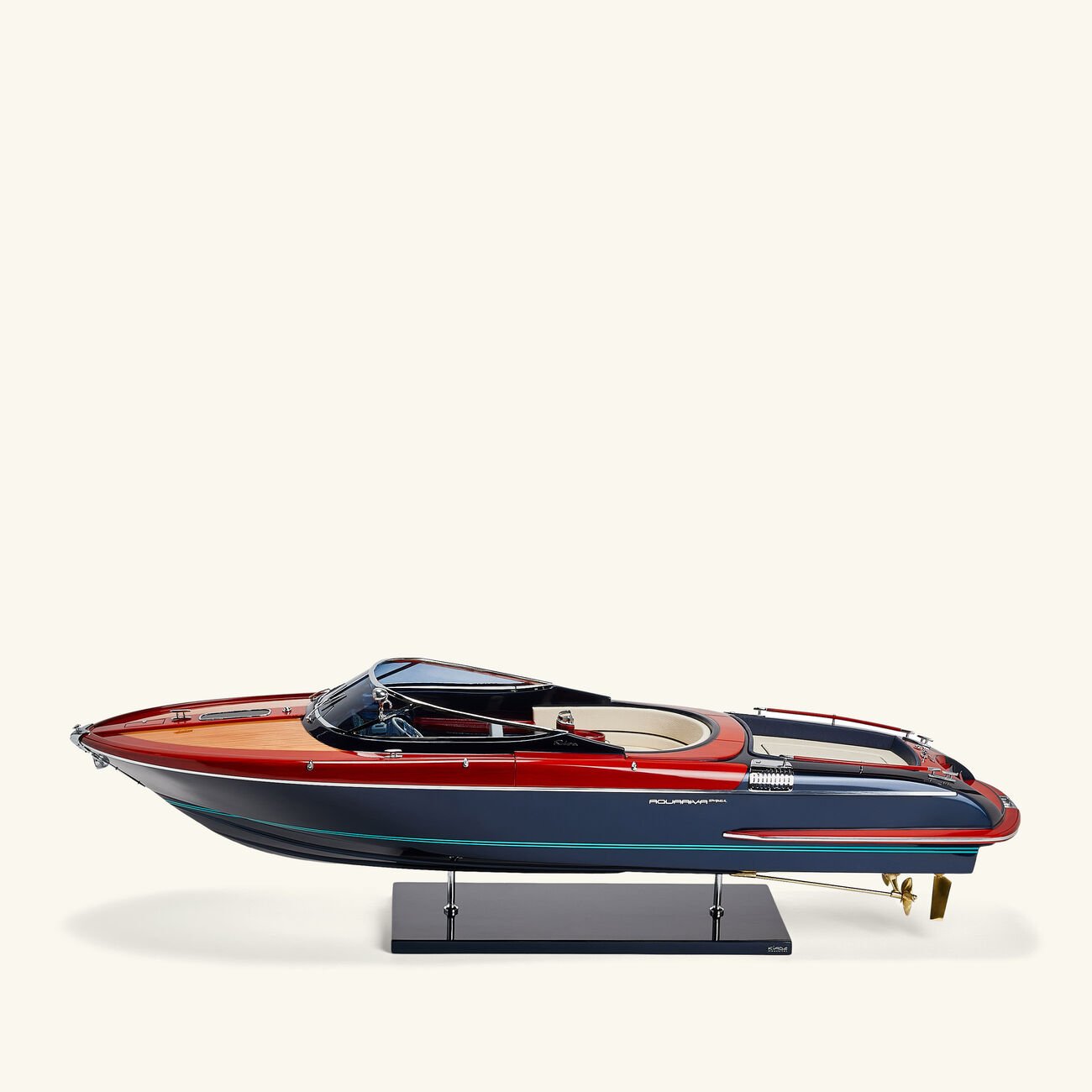kiade riva aquariva super 84cm model boat extra large blue