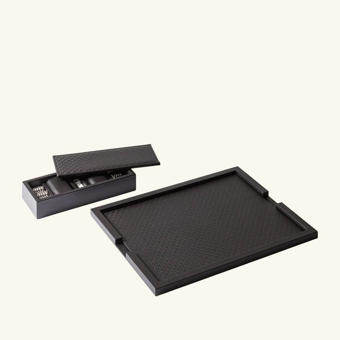 جيوبانيارا طقم طاولة اللعب الفاخرة إيلي صعب مونوغرام إيبوني