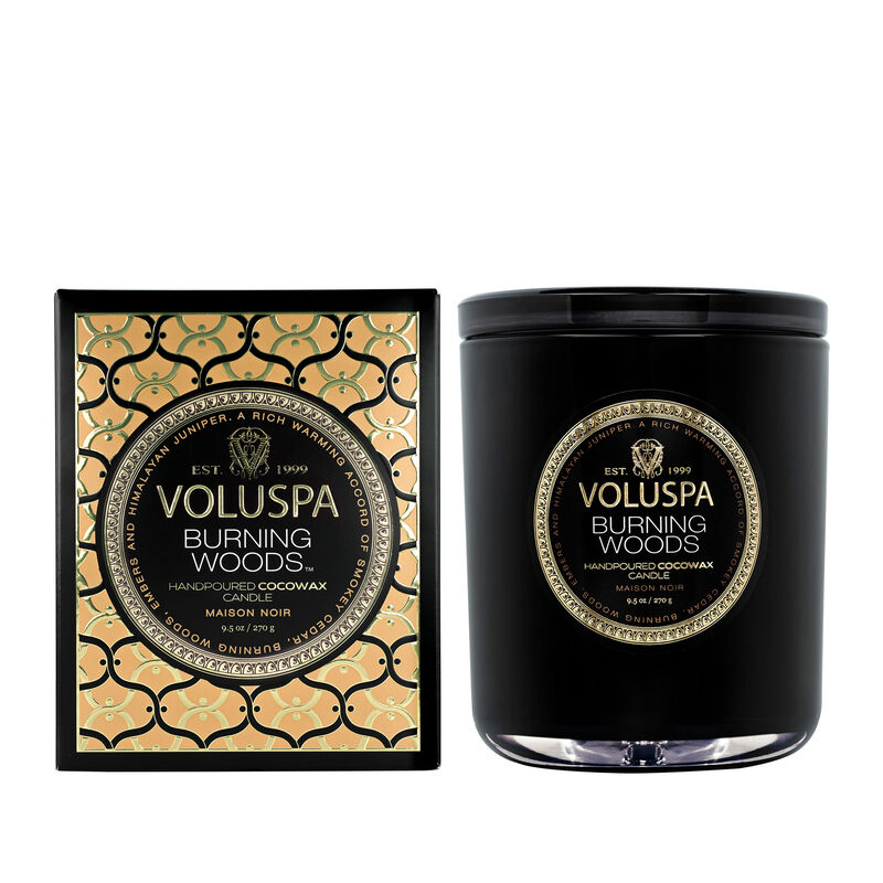 Burning Woods Classic Candle voluspa burning woods classic candle