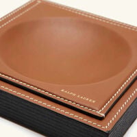 Brennan Tray Small Brown ralph lauren home brennan tray small brown