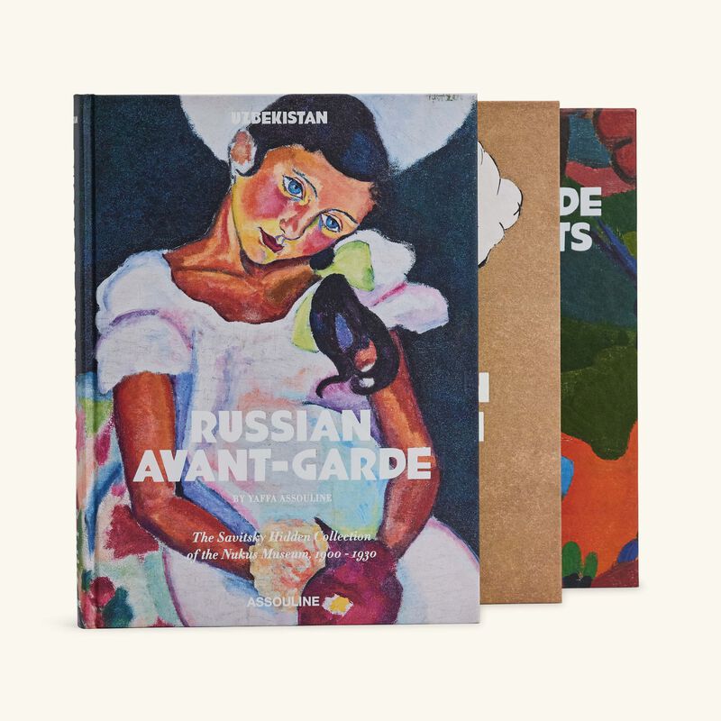 Uzbekistan 3 Book Slipcase assouline uzbekistan 3 book slipcase