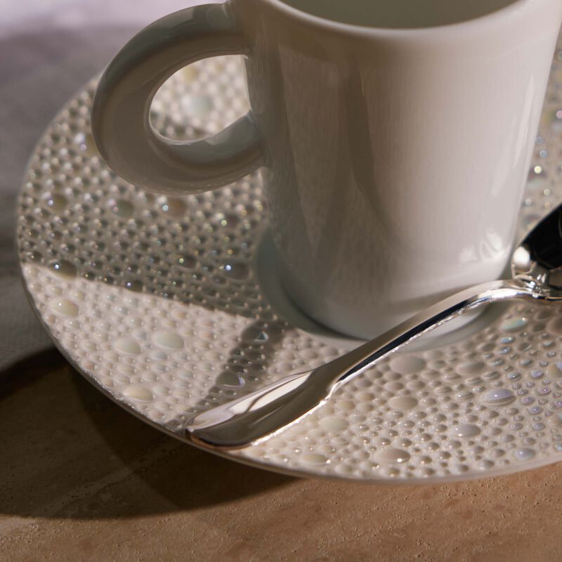 christofle cluny espresso spoon silver plated