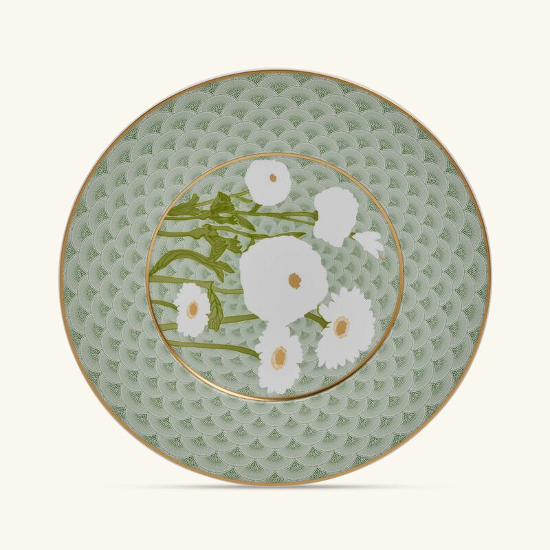 Praiana Charger Plate Round Green 31cm bernardaud praiana charger plate round green 31cm