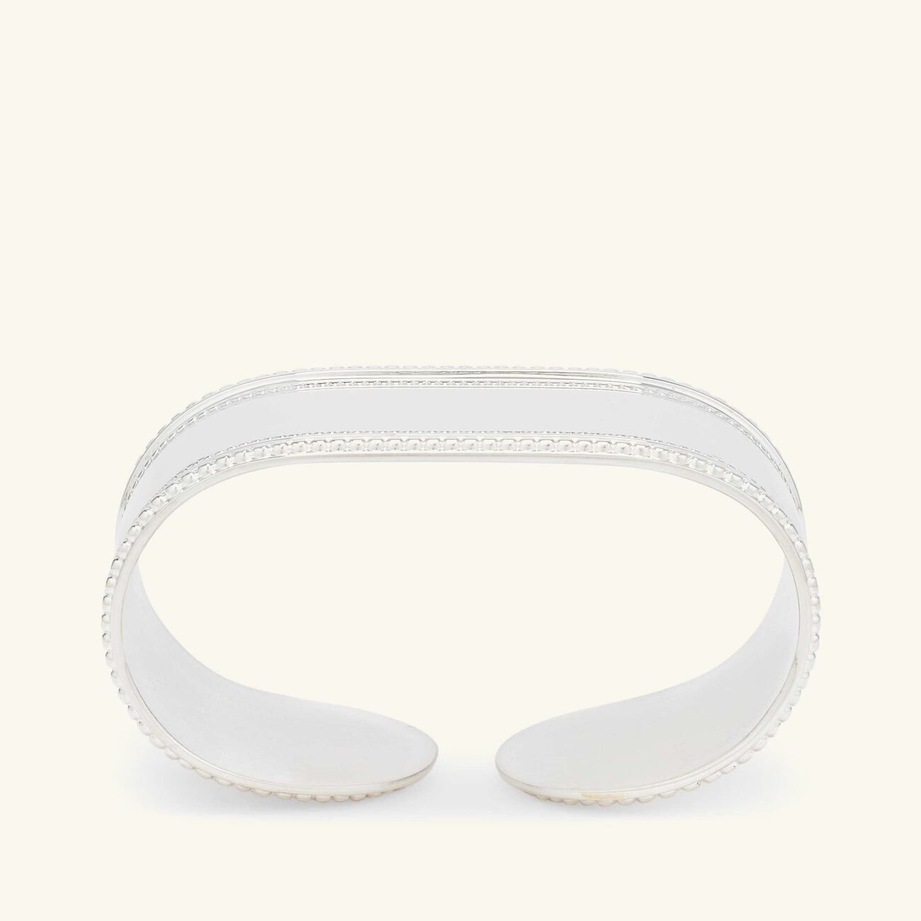 christofle open rosine napkin ring silver plated