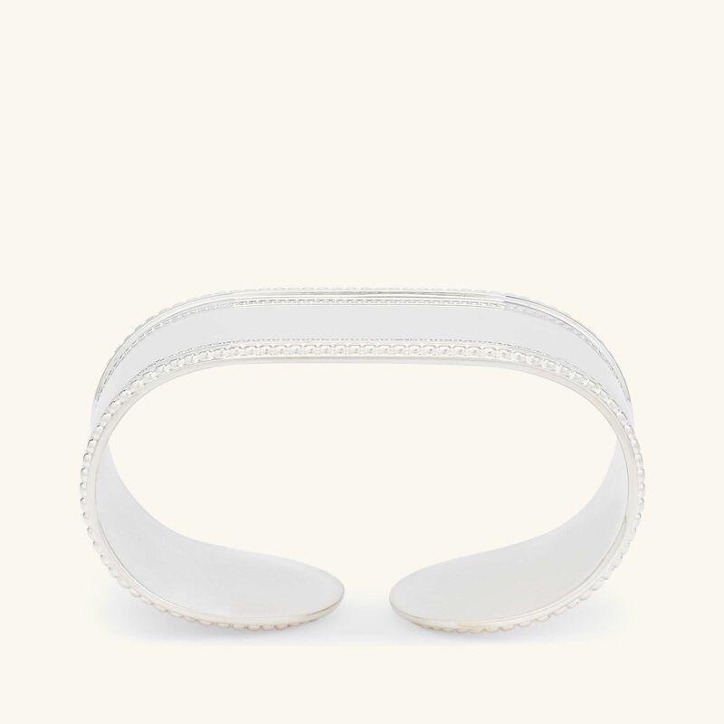 christofle open rosine napkin ring silver plated