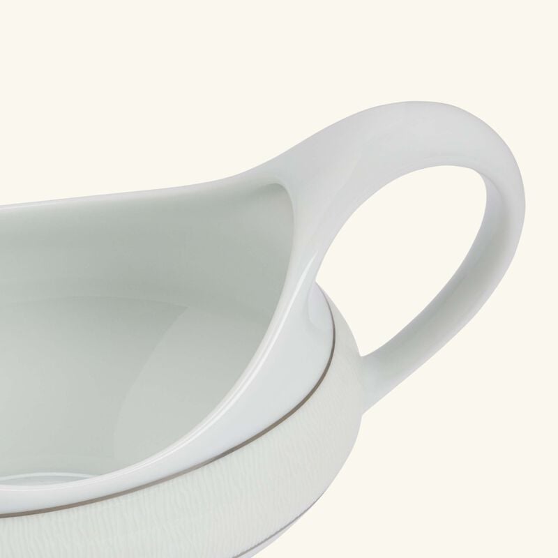 Dune Gravy Boat White bernardaud dune gravy boat white