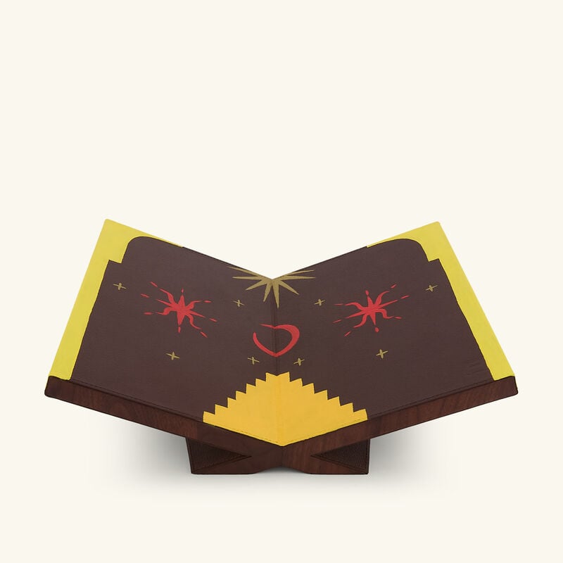 assouline culture classic bookstand brown