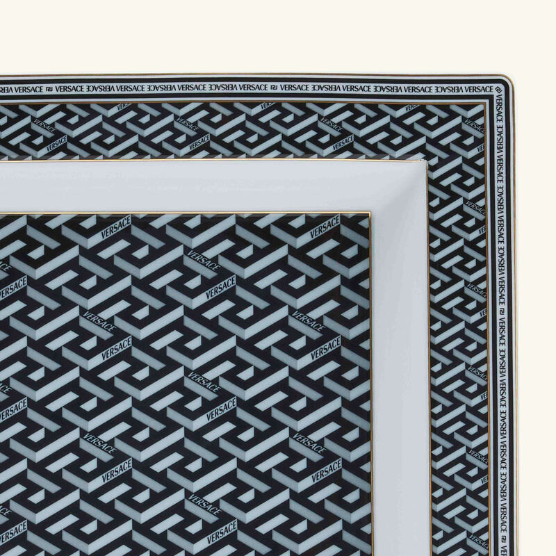 La Greca Signature Trinket Tray Square versace la greca signature trinket tray square