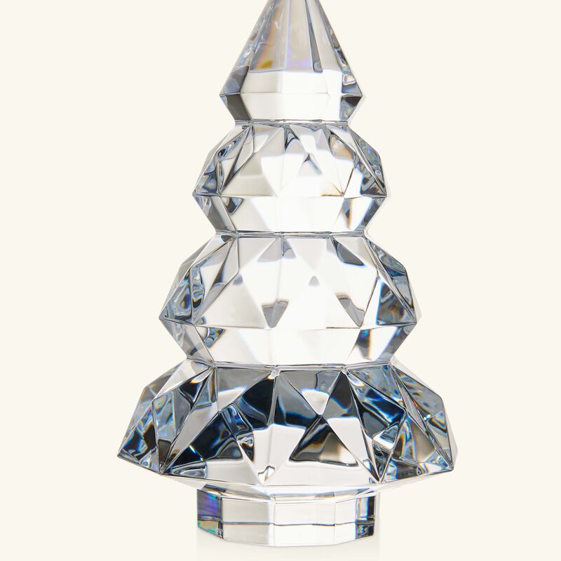 baccarat no l louxor tree ornament small clear