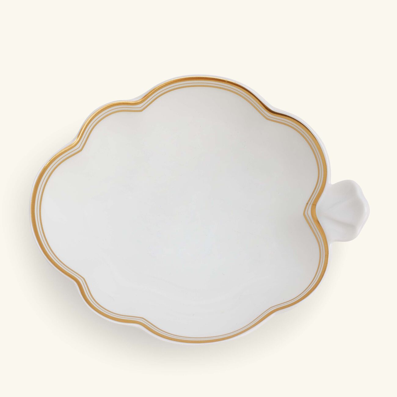 bernardaud pompadour serving bowl gold