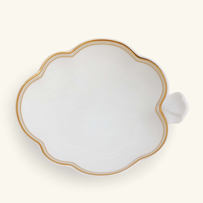 bernardaud pompadour serving bowl gold