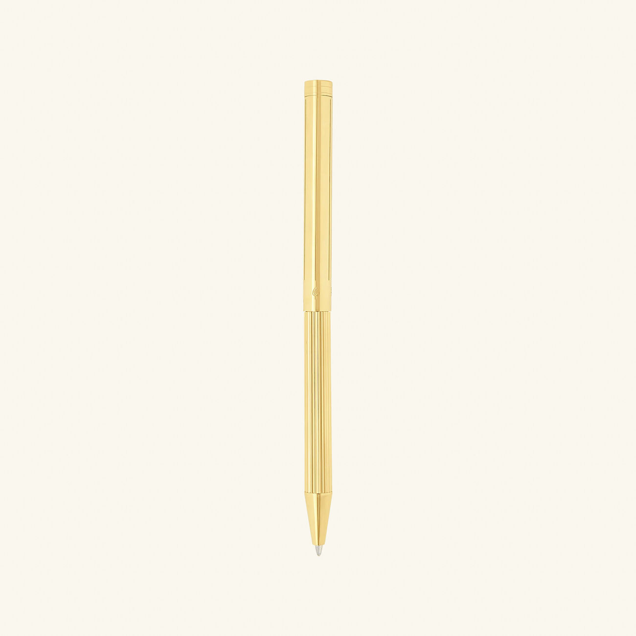 st dupont classique ballpoint pen golden
