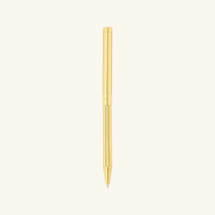 st dupont classique ballpoint pen golden