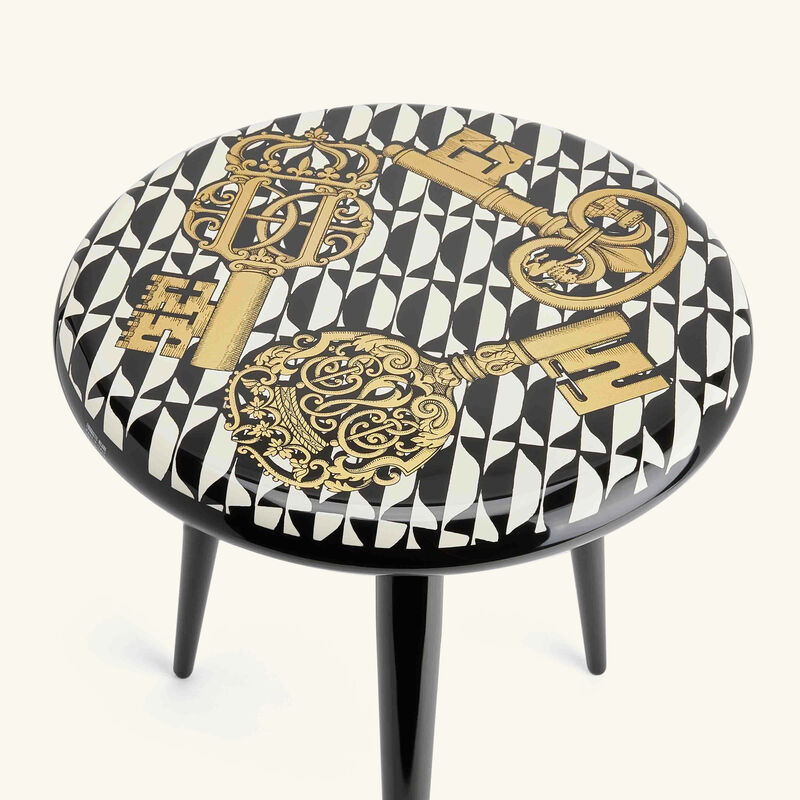 Chiavi e Losanghe Stool Pattern fornasetti chiavi e losanghe stool pattern