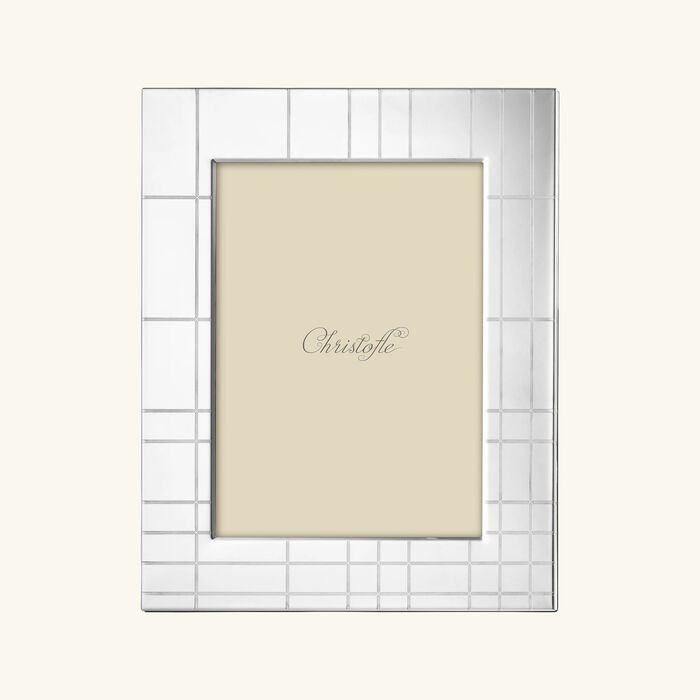 christofle graphik picture frame stainless steel 13x18cm