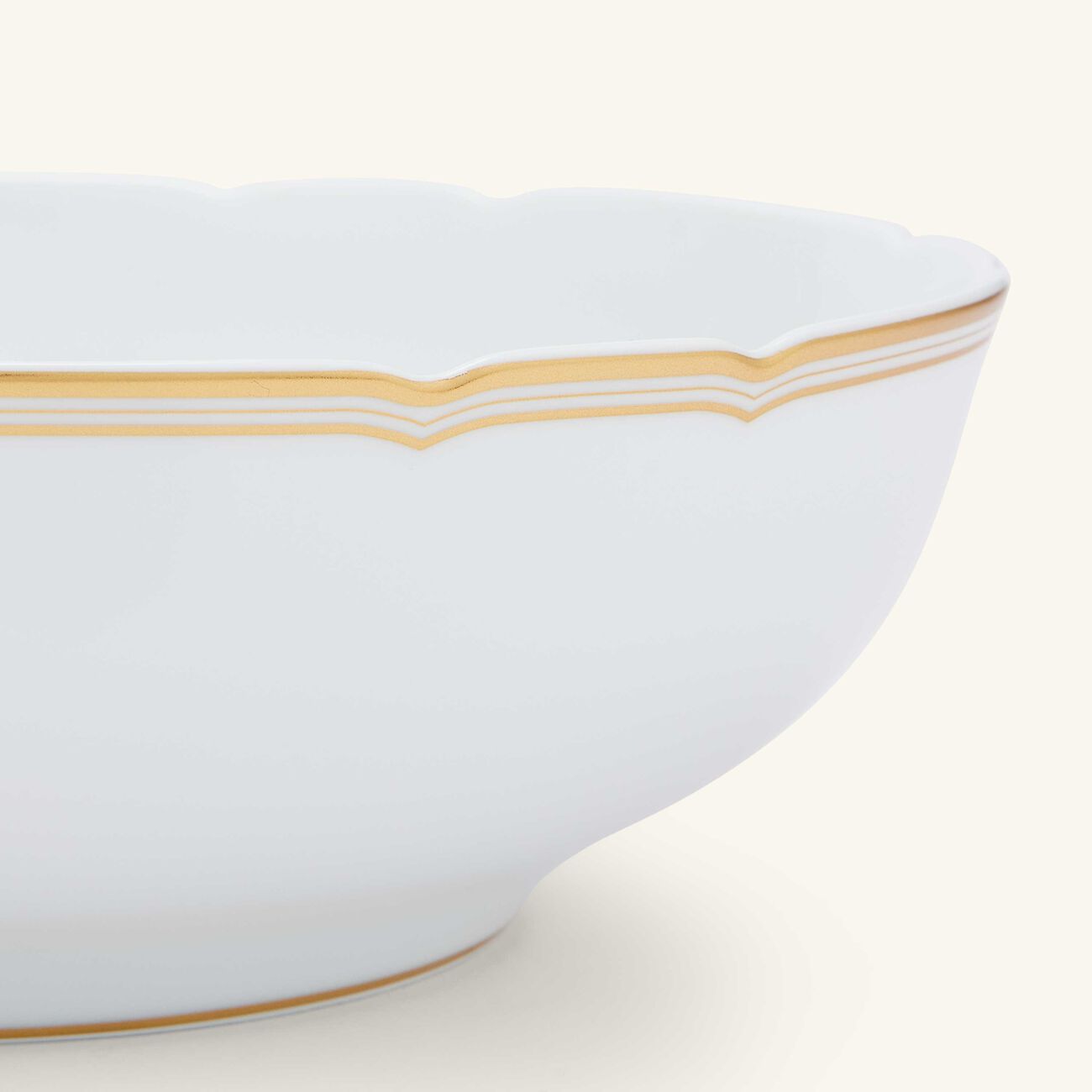 Pompadour Salad Bowl Gold 25cm bernardaud pompadour salad bowl gold 25cm