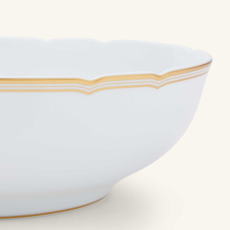 Pompadour Salad Bowl Gold 25cm bernardaud pompadour salad bowl gold 25cm