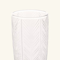 ZIG ZAG Champagne Glass Clear missoni home zig zag champagne glass clear