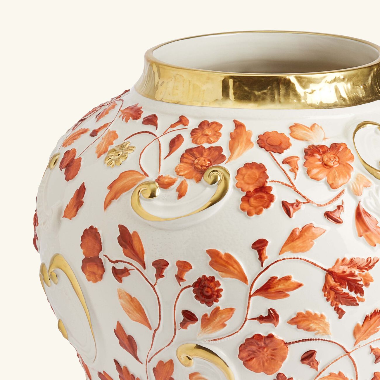 villari taormina vase large red