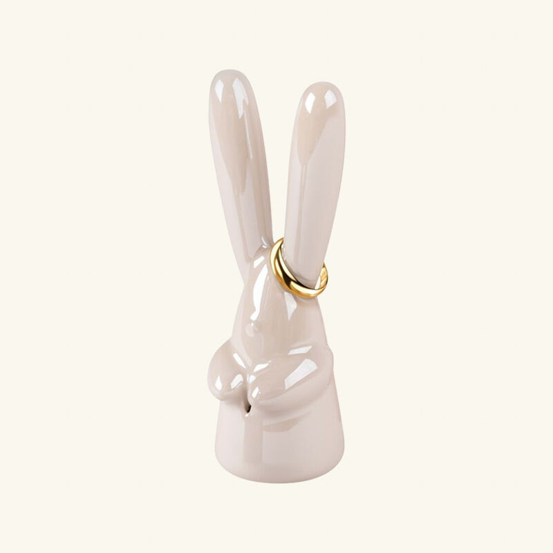Bunny Sculpture Small White lladro bunny sculpture small white