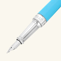 Eternity Fountain Pen Turquoise st dupont eternity fountain pen turquoise